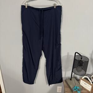 Vintage Y2K Afi Sport Unlined Wind Suit Pants Inner Drawstring Womens Size Large